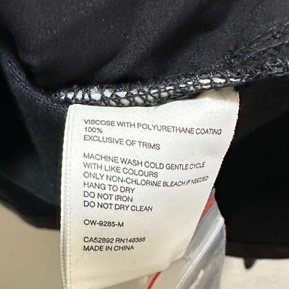 OAK + FORT Black Shirt Jacket - Picture 7 of 7